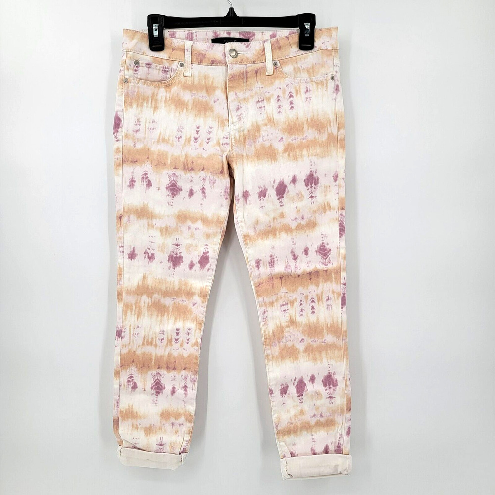 Joes Jeans Women's W28 The Skinny Role Ankle Mid-Rise Stretch Denim Watercolor